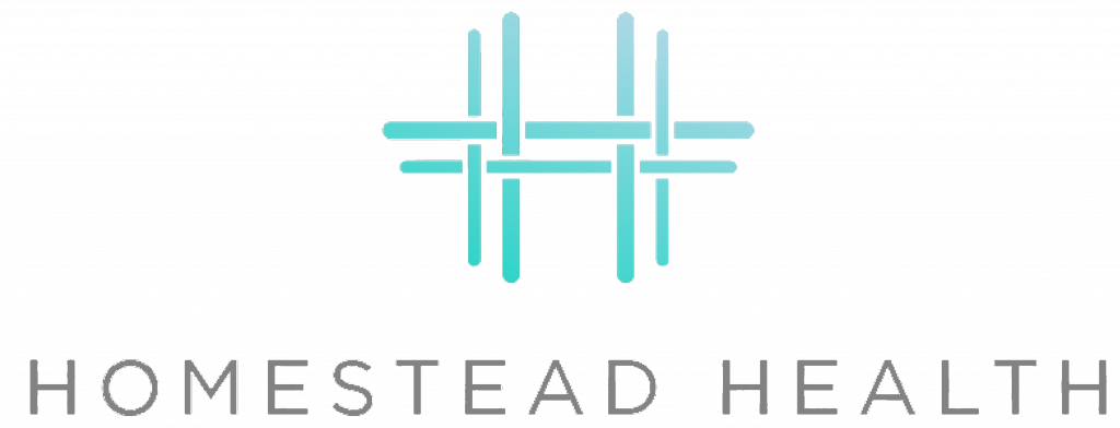 homestead health logo grey