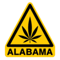 Alabama universal cannabis symbol