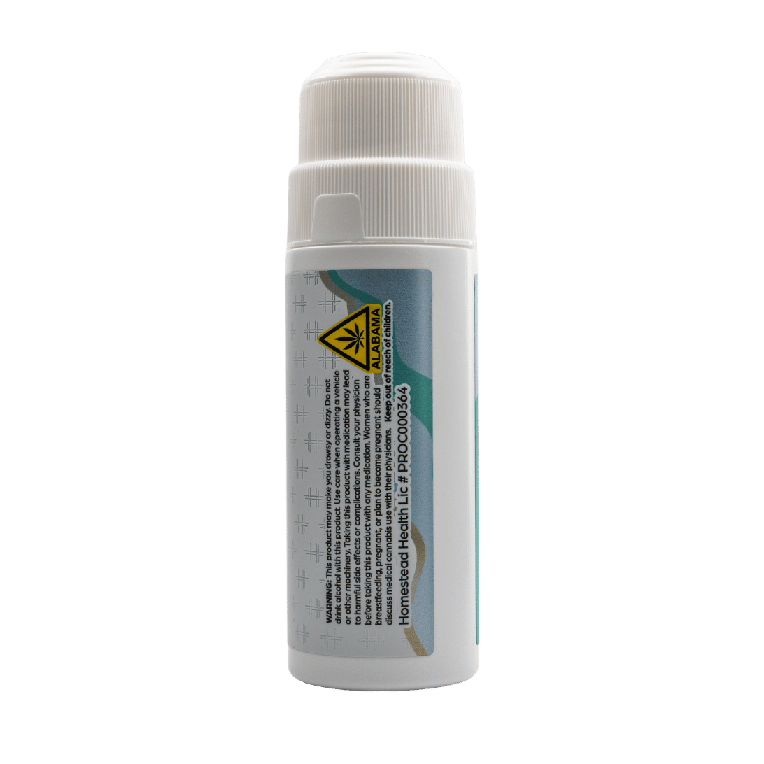 Back bottle panel showing ingredients and directions for Menthol Roll-On Gel.